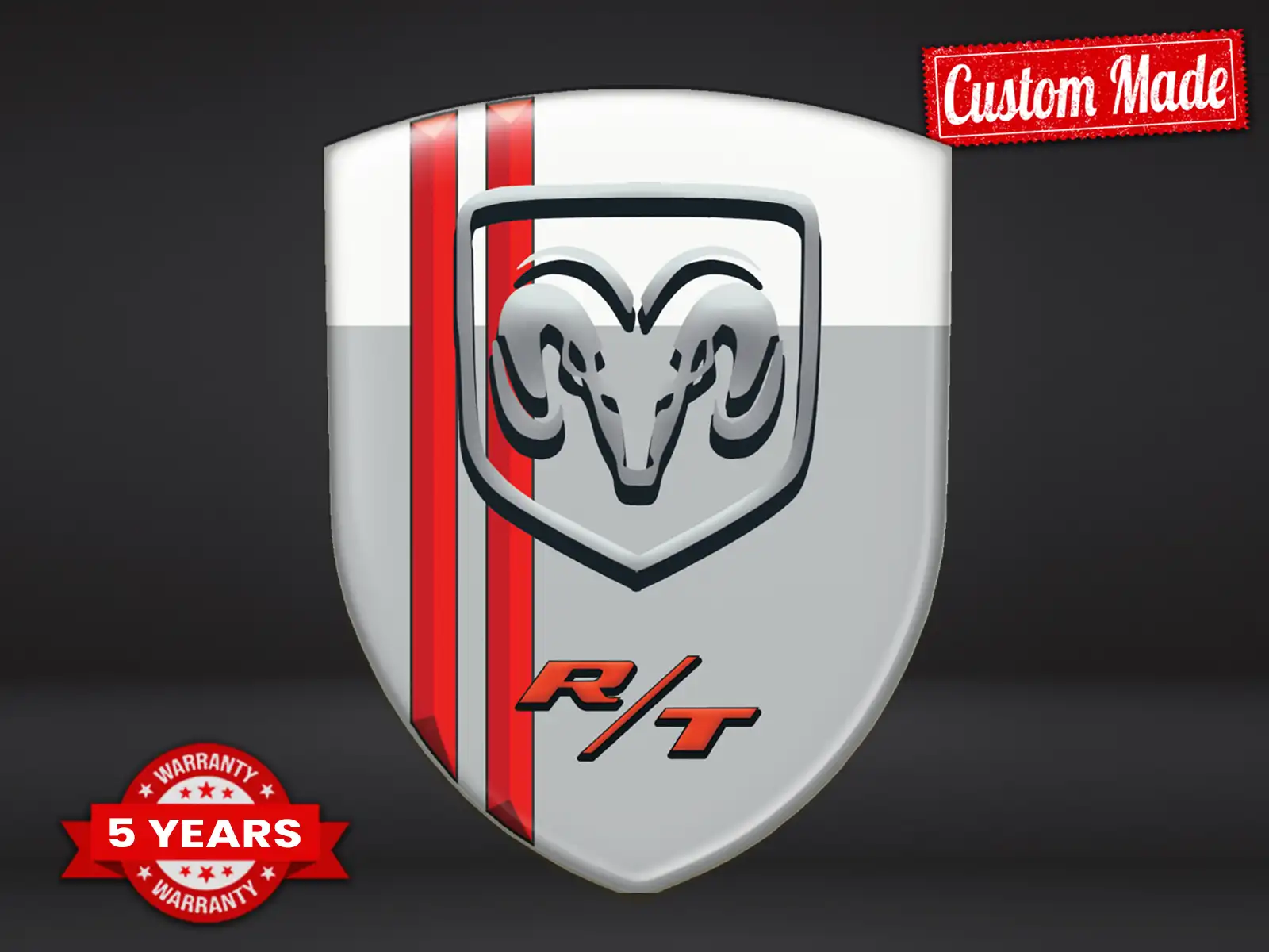 Dodge Badge Resina Design Custom Superiori Veicolo